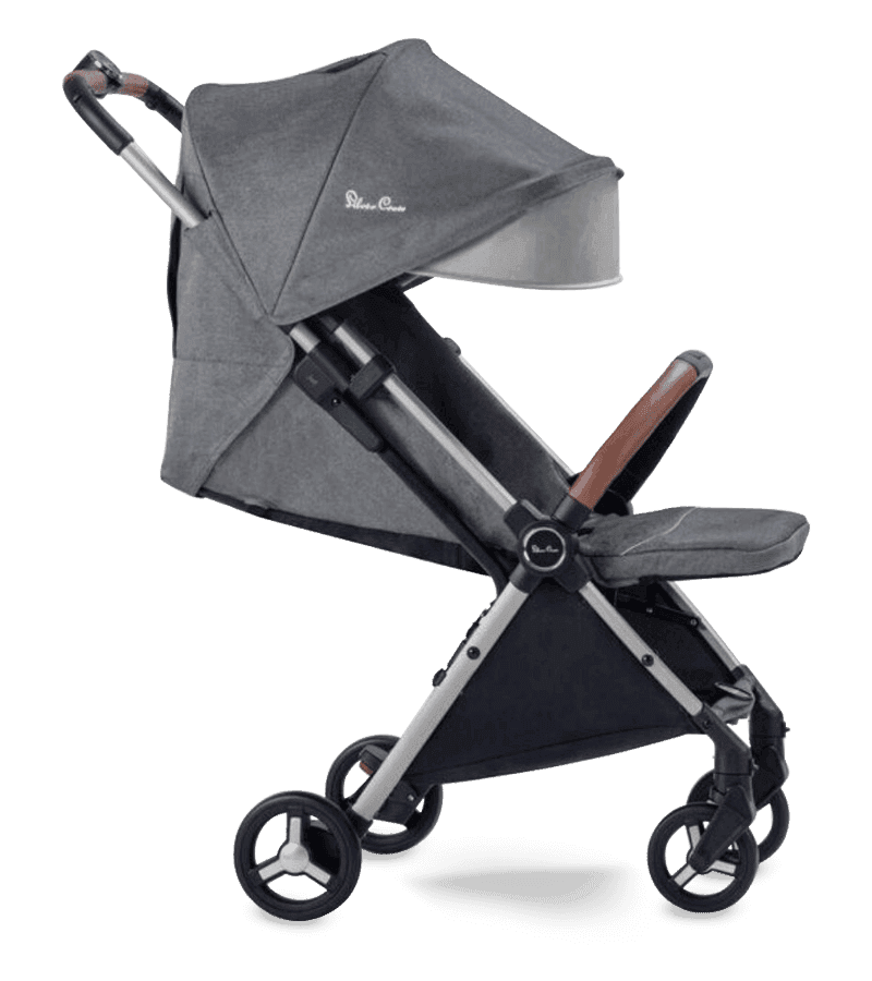 lightweight silver cross stroller