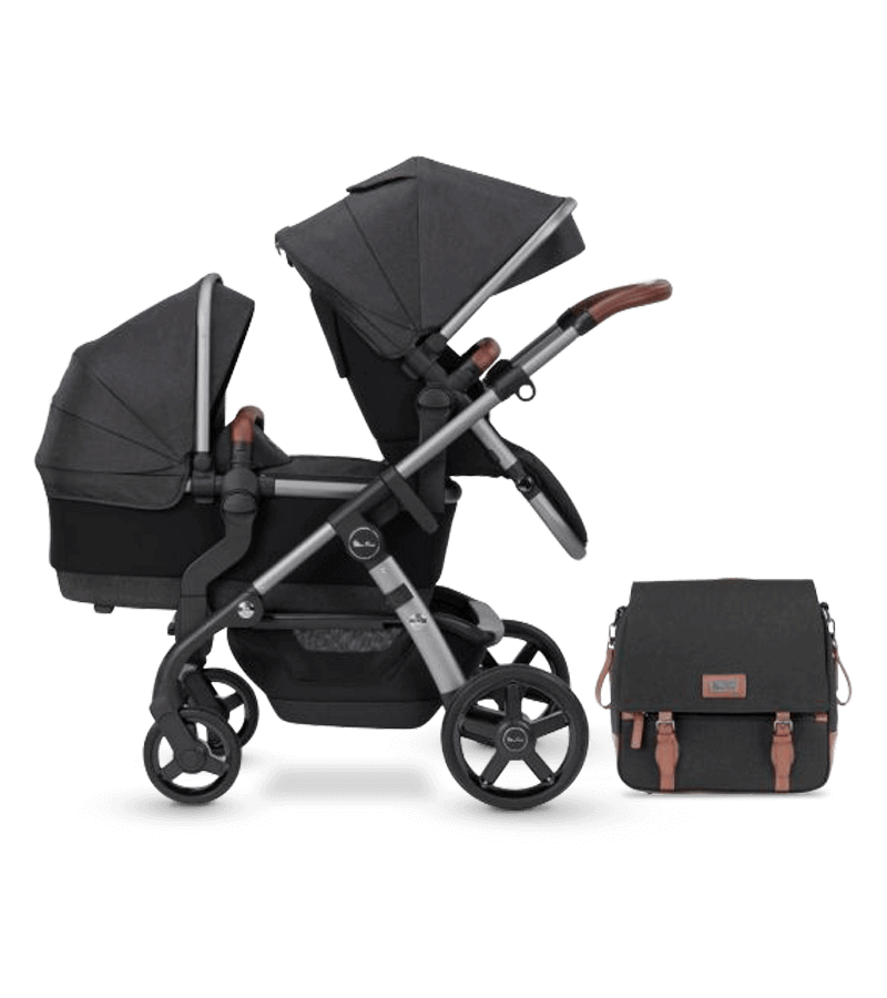 silver cross wave bag granite