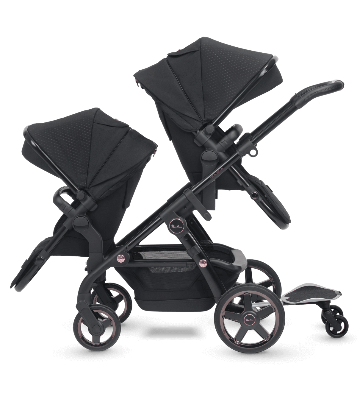 twin pram silver cross