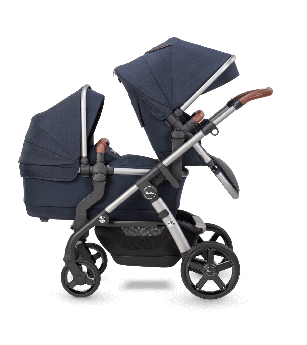 silver cross side by side double pram