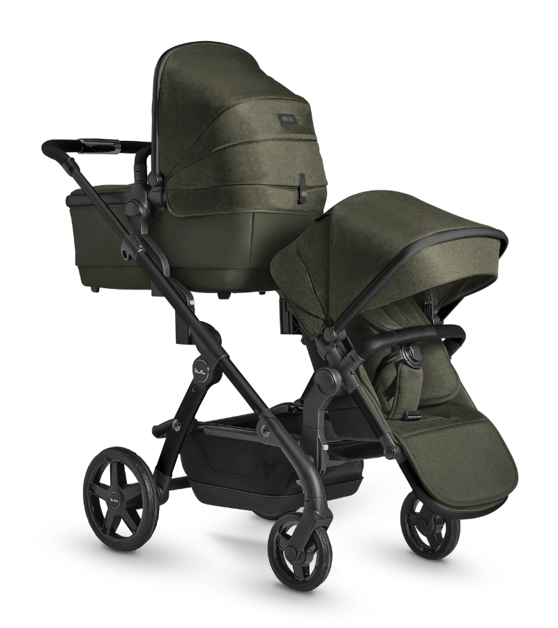 Wave Double Stroller from Silver Cross