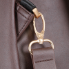 DUNE/ REEF DIAPER BAG COCOA CLOSE UP OF DETAILING