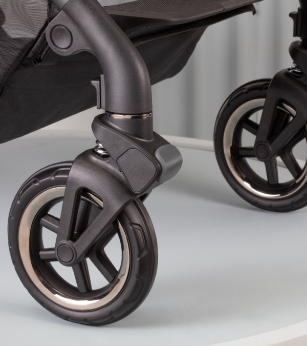 DUNE STROLLER SPACE WHEELS CLOSE UP