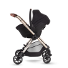 DUNE STROLLER STONE PROFILE WITH CAR SEAT ON IT