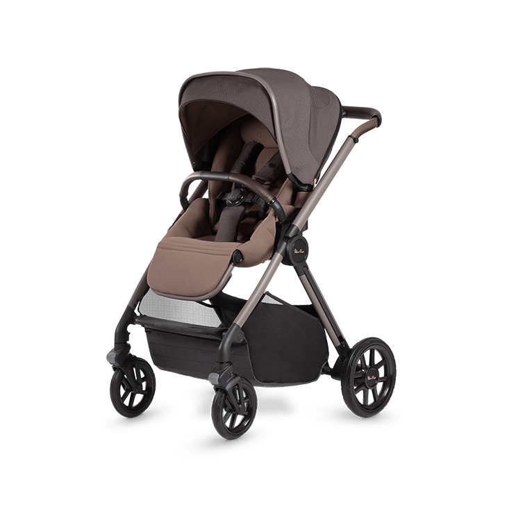 Pushchair store with suspension