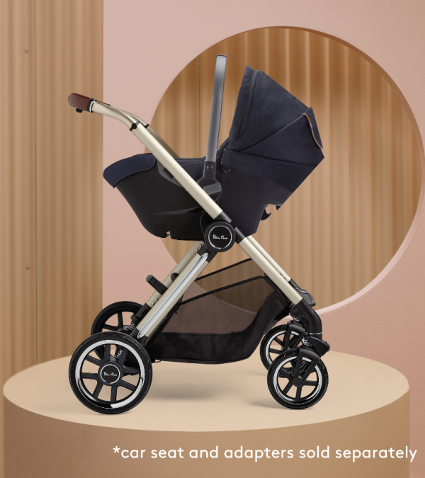 Ultimate Baby Comfort Reef Strollers - Silver Cross