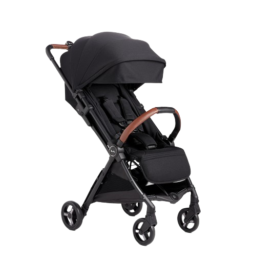 Jet 4 Super Compact Stroller Black Silver and Eclipse