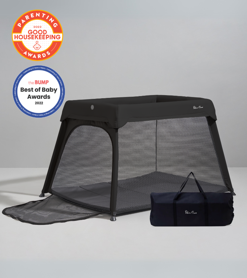 Silver Cross Sleep Go Travel Crib Carbon