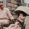 Clic Compact Stroller Latte Mom & Baby
