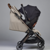 Clic Compact Stroller Latte Car Seat