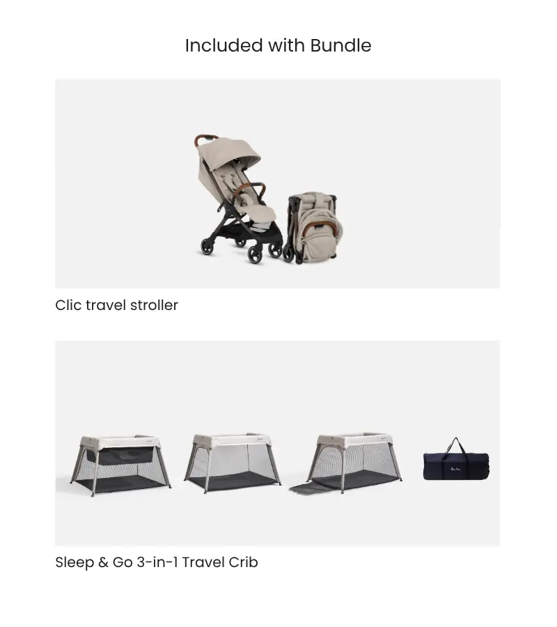 Silver Cross Clic Super Compact IATA Airplane Cabin Approved