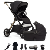 Reef 2 Espresso Stroller Accessory and Bassinet Bundle