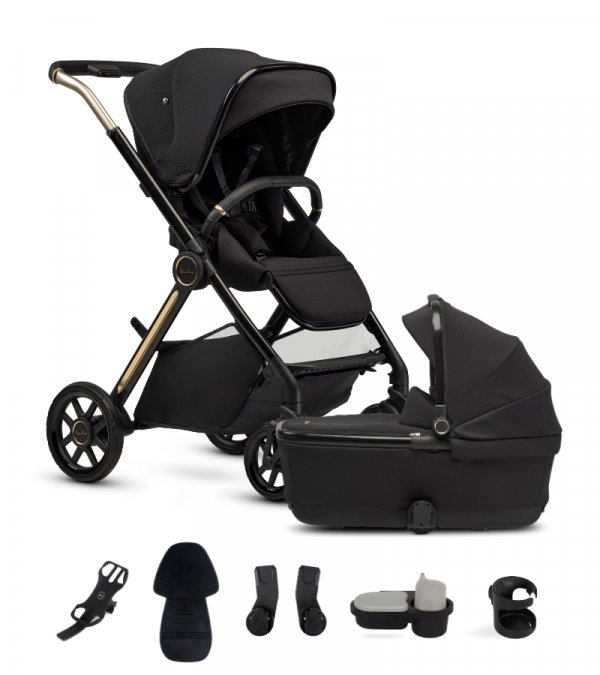 Reef 2 Espresso Stroller Accessory and Bassinet Bundle