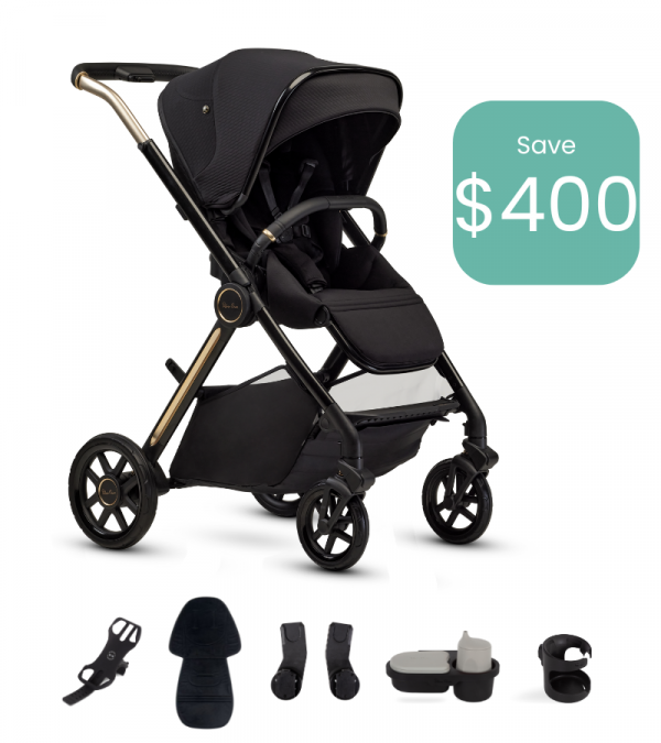 Reef Espresso Stroller Accessory Bundle