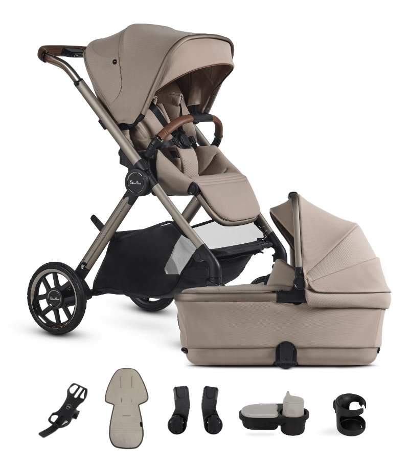 Reef 2 Frappe Stroller, Bassinet & Accessory Bundle-1